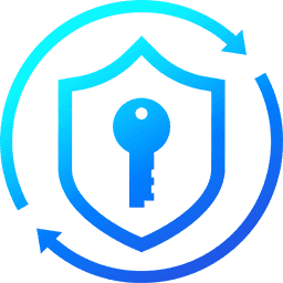 Pictogram voor cyberbeveiligingsdiensten – ICT Shift